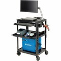 Global Industrial Mobile Powered Laptop Cart with 100AH Battery 436997BK